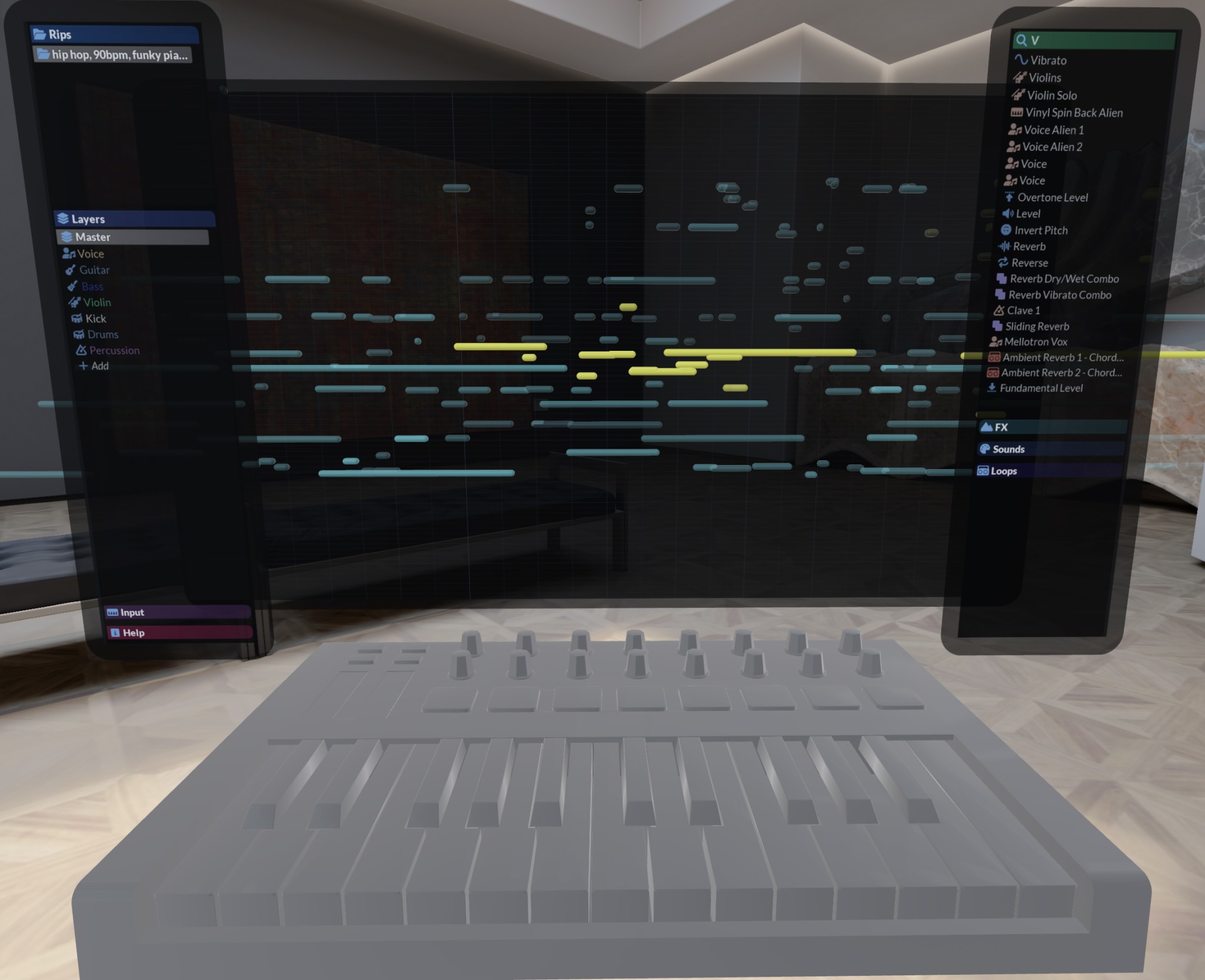 RipX DAW for Apple Vision Pro