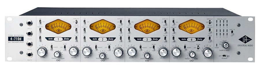 UA 4-710d Mic Pre-amps