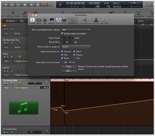 4. Single MIDI Knob/Slider to Control Selected Automation