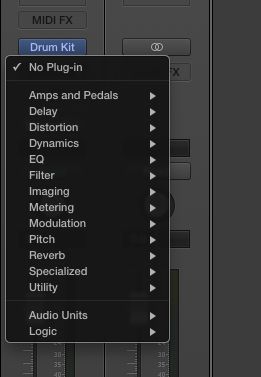 add 3rd party kits to logic x pro