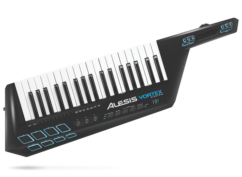 Vortex Front—This keytar gives you the control over your sound that you never had in the 80'…