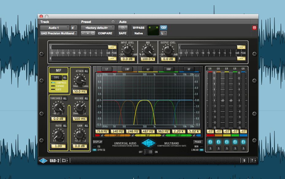 Additional Plugins—UAD has a wonderful suite of plugins specifically tailored for mastering.
