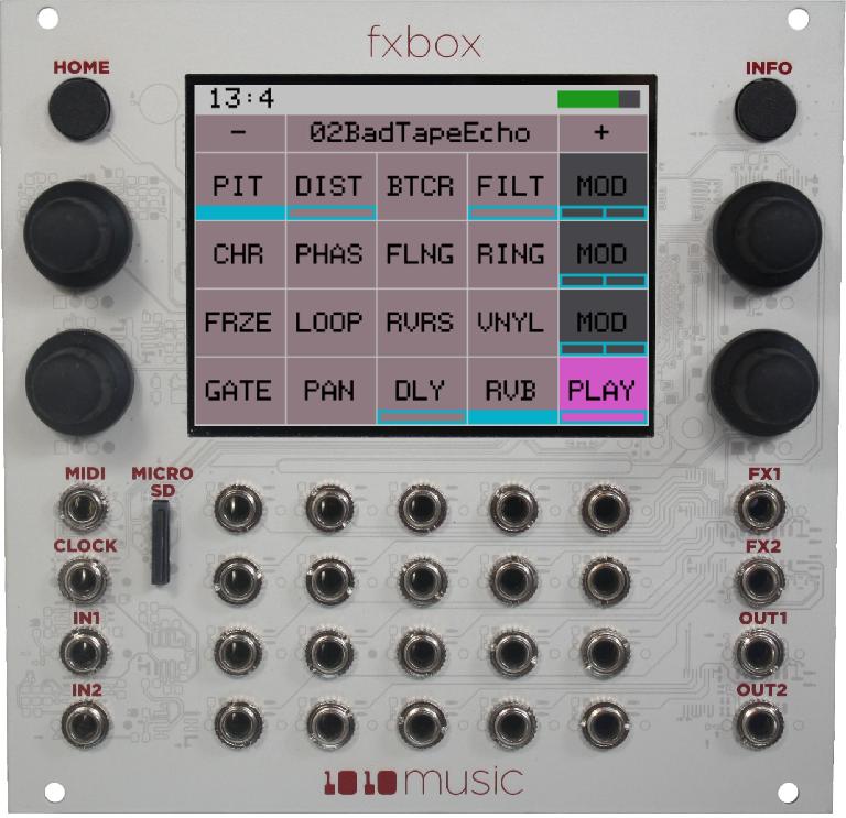 1010music fxbox eurorack module