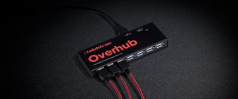 The Elektron Overdub can connect up to 7 USB 3.0 devices.