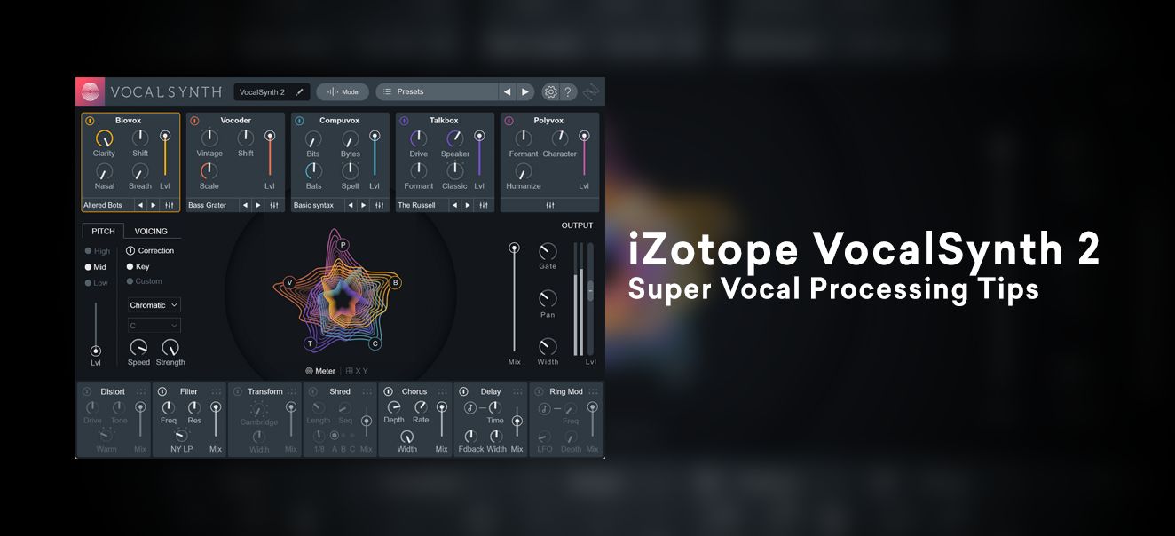 iZotope VocalSynth 2.6.1 for mac instal