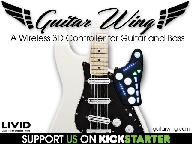 Livid Instruments Guitar Wing Kickstarter.