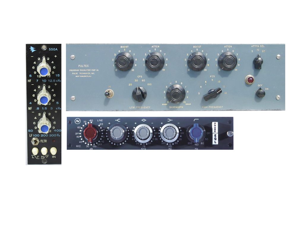 Fig 6) Some high-end EQs.