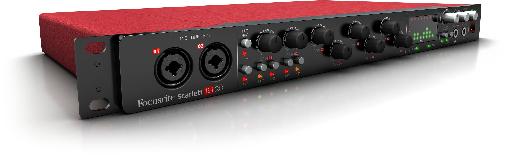 Focusrite Scarlett: Some more heavyweight kit allows desktop levels of I/O into an iPad.