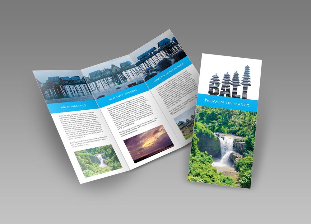 Entwerfen Sie Eine Trifold Broscha Re In Indesign Und Photoshop Teil 3 Macprovideo Com