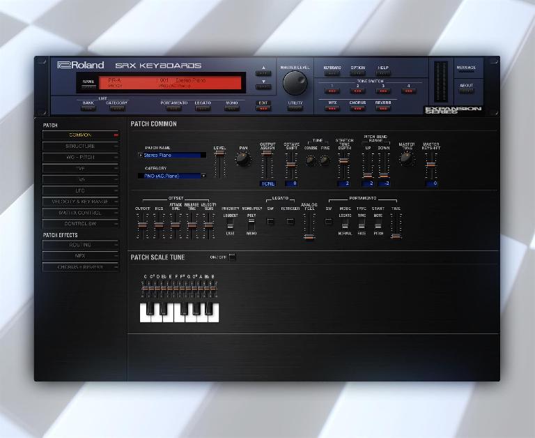 Roland Cloud SRX Keyboards plugin