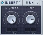 Sample and Hold insert effect