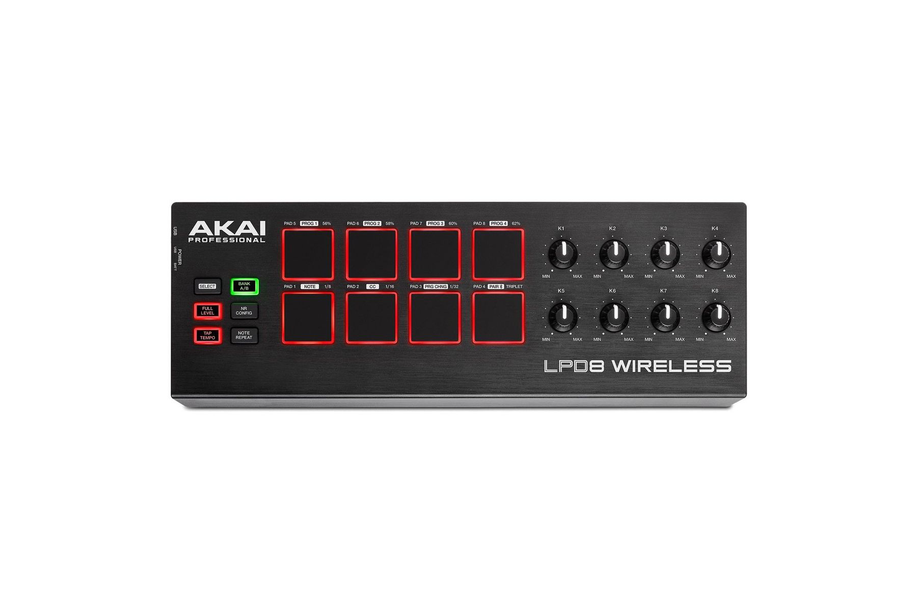 Review: Akai LPD8 Wireless MIDI Controller : Ask.Audio