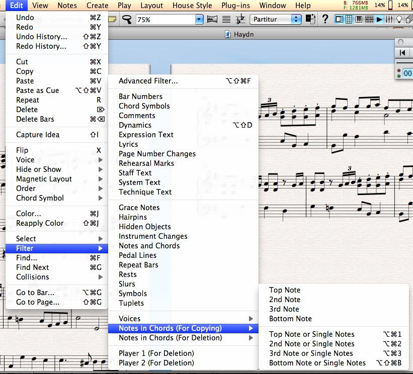 how do you add dynamics in sibelius ultimate
