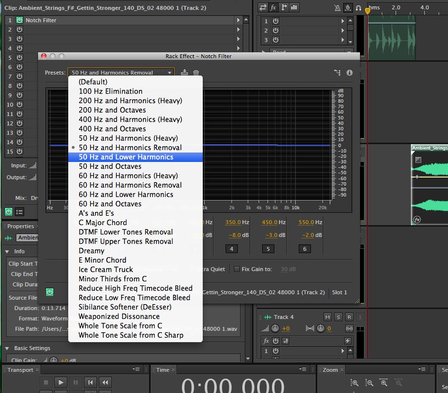 adobe audition cs6 tips