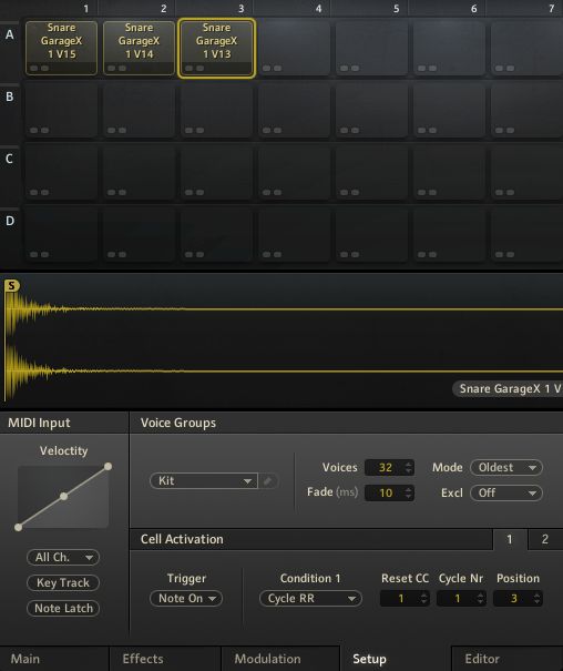 native instruments battery 4 one shot not working