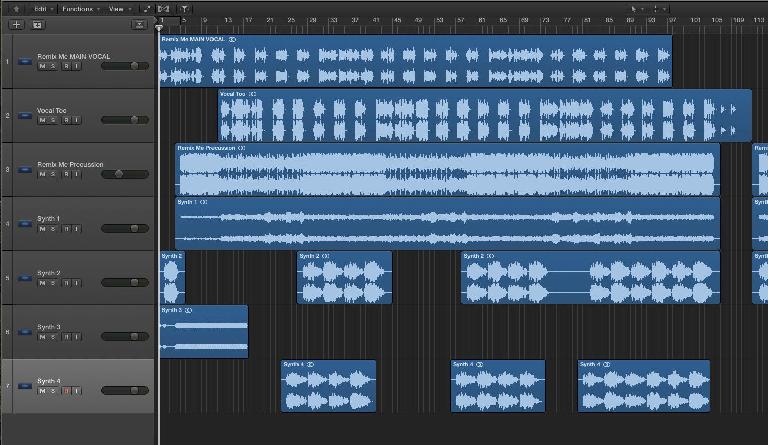 Cut away Silent Sections