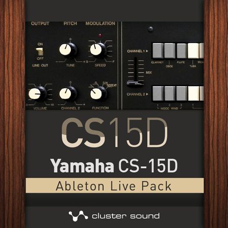 Cluster Sound CS15D Live Pack based on the original Yamaha CS-15D monophonic synth.