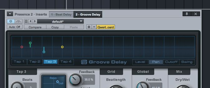 Pic 6: Groove Delay Tabs