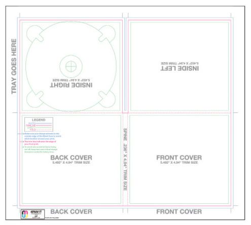 make a cd cover template