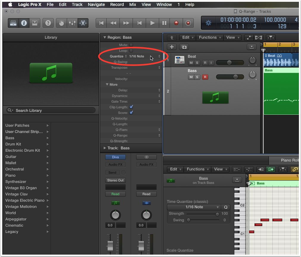 Logic Pro X Q Range Comment Obtenir De Meilleurs Ra C Sultats Lors De La Quantification Macprovideo Com