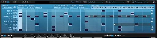 The Polyrhythmic sequencer makes it easy to create interesting, non-standard patterns.