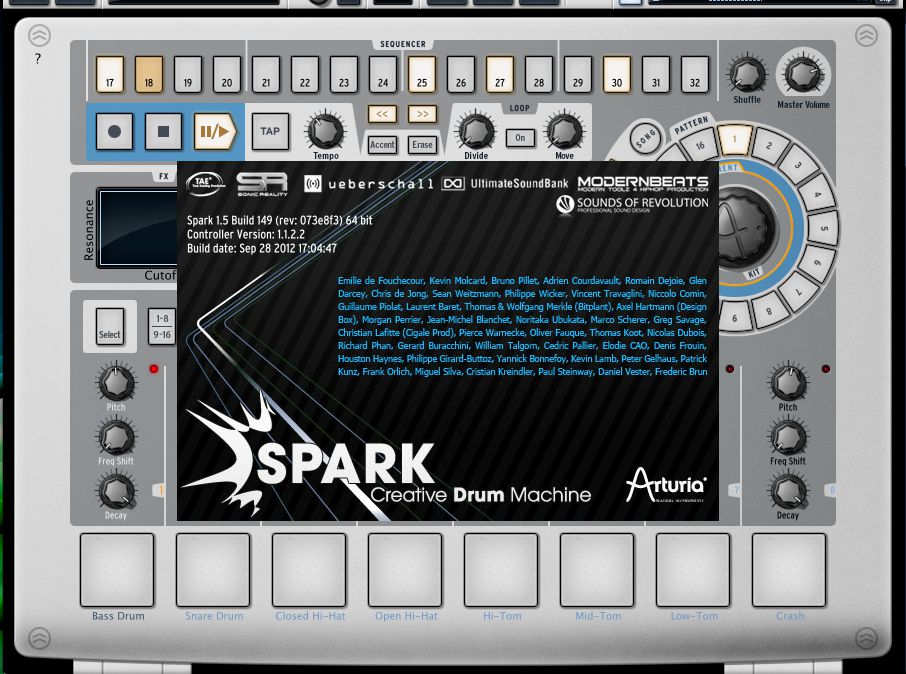 Sparks latest V1.5 software.
