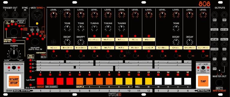 808 Eurorack module