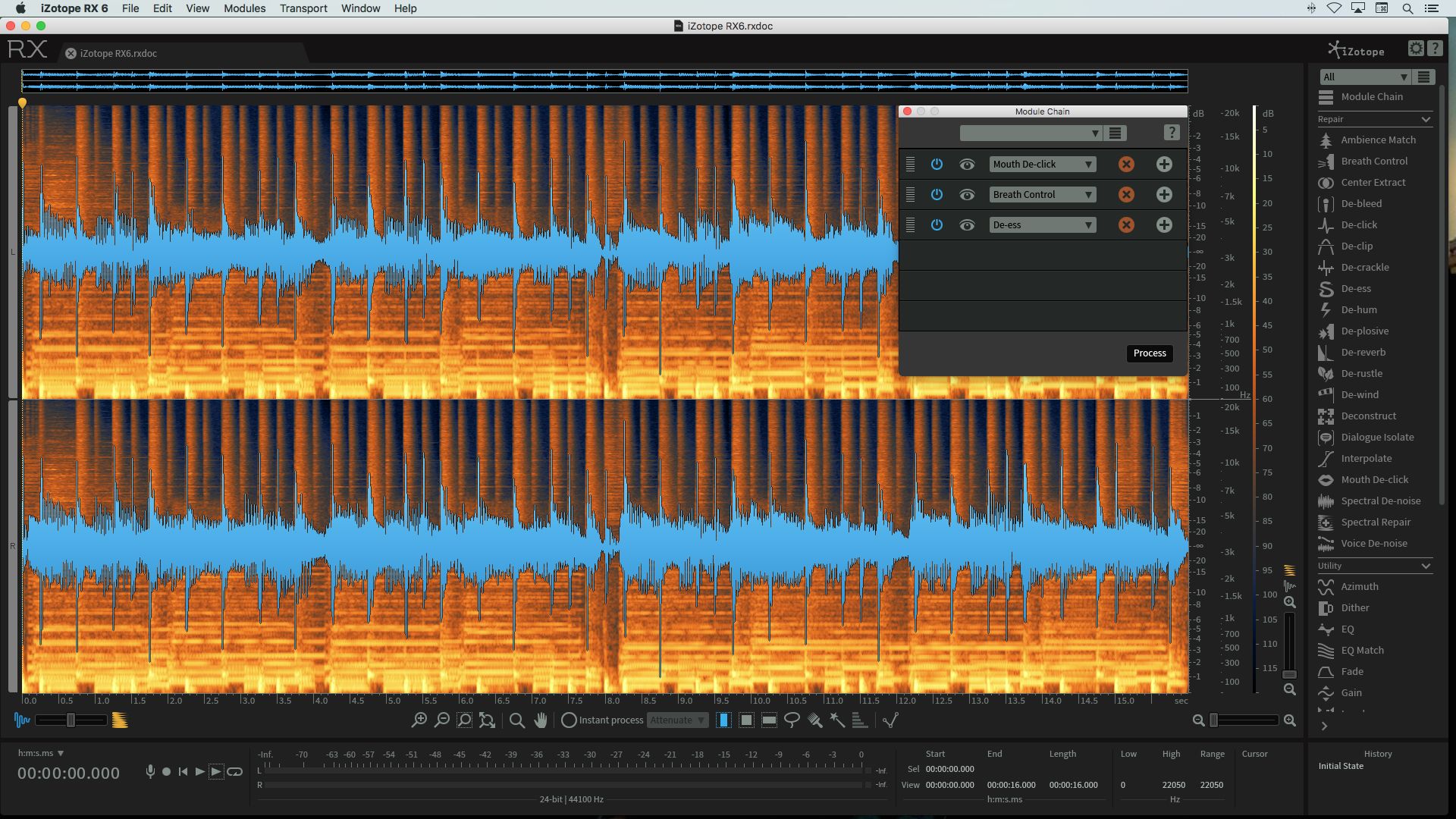 izotope rx 6 batch processing