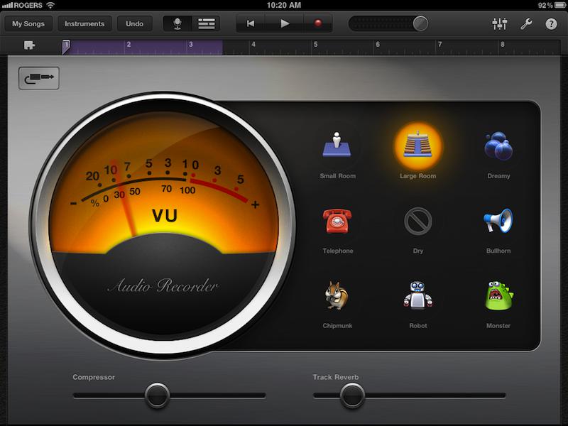 How to record guitar with garageband ipad 4