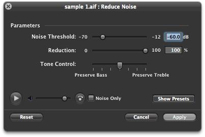 fl studio noise removal