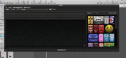 Pedalboard loaded as an insert
