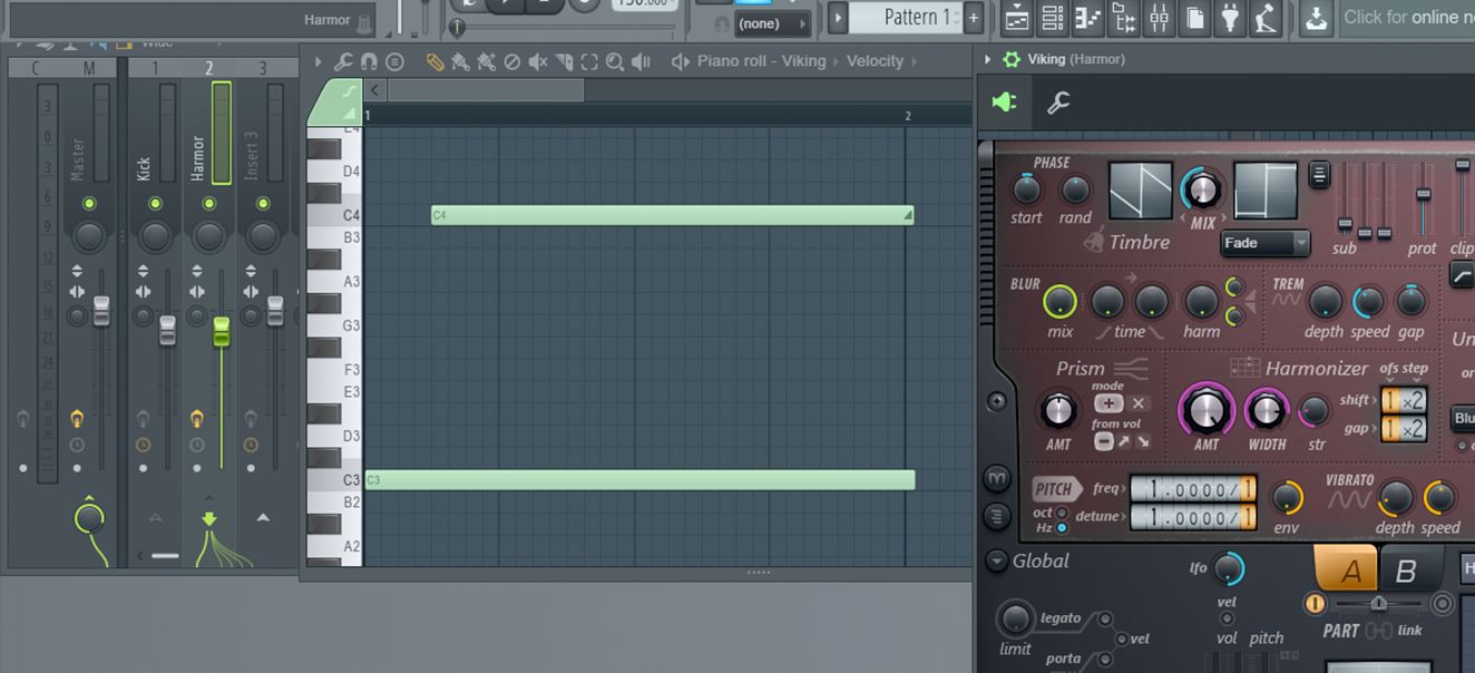 how to change pitch in fl studio
