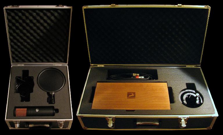 The Edge Duo & Quadro nestled in their flight cases with cables & accessories