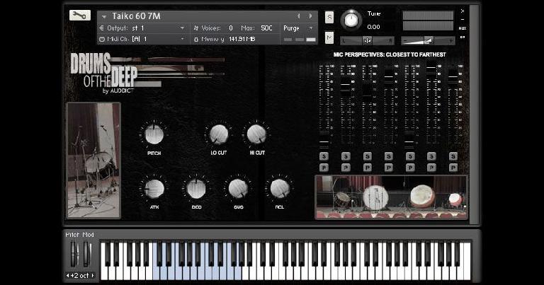 Drums of the deep for Kontakt