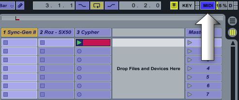 MIDI Map Mode Switch