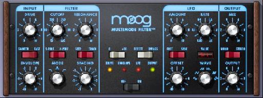 The UAD Moog filter simply oozes quality and is a lot of fun to use.