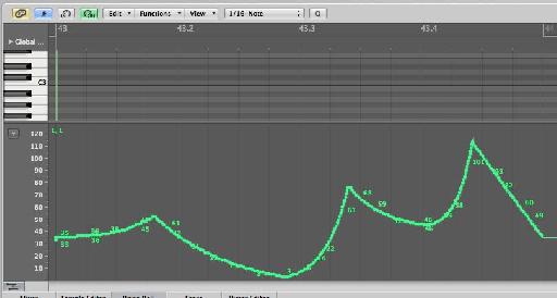 LFO shape inside Logic