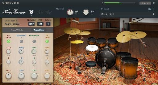 SONiVOX Tony Coleman Drums interface.