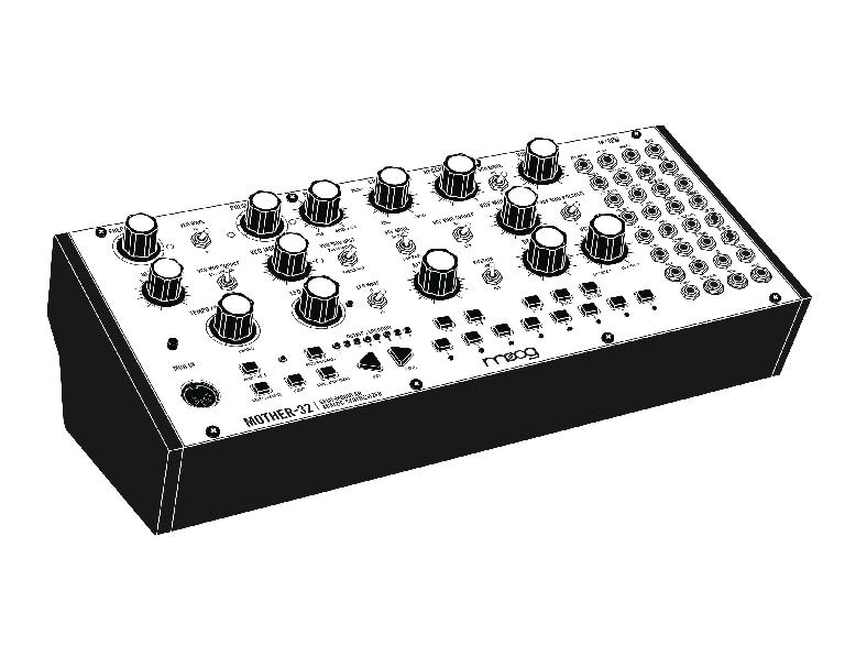 特販激安Moog Mother 32 鍵盤楽器