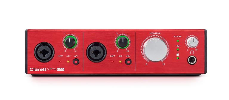 Focusrite Announces New Clarett USB Audio Interfaces