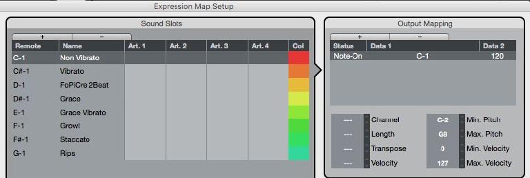 Output Mapping