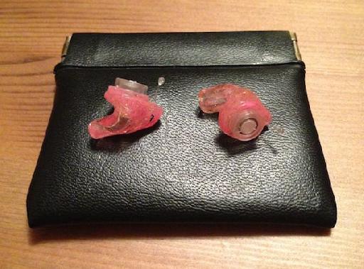 Pic 5 – My custom earplugs from Hearnet.com