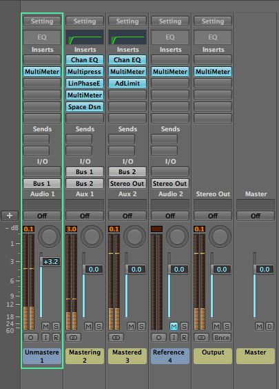 mastering in logic pro x