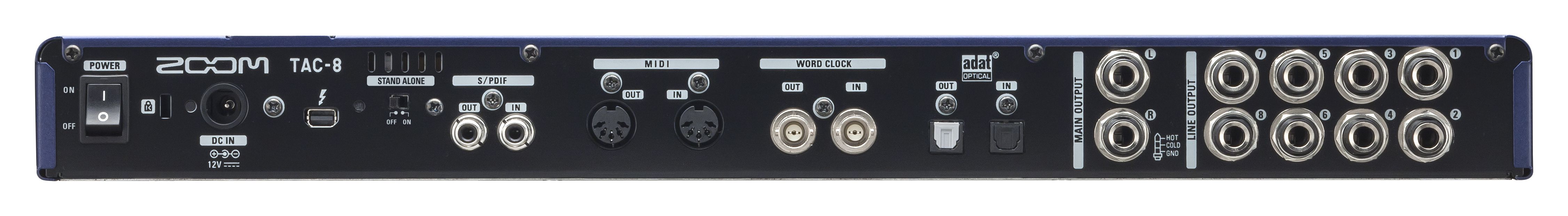 Zoom TAC-8 Thunderbolt Audio Interface Renewed 