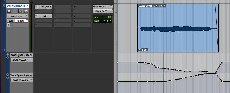 Automated Vowel Shaper Result in ProTools