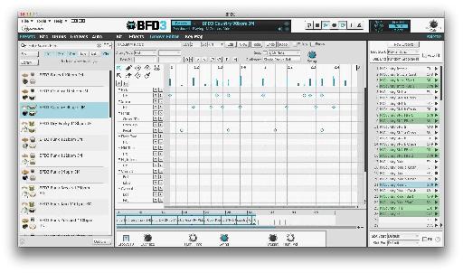 Load, edit and program grooves using the excellent built-in sequencer.