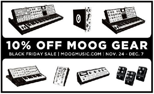 Moog Music Cyber Monday Deal