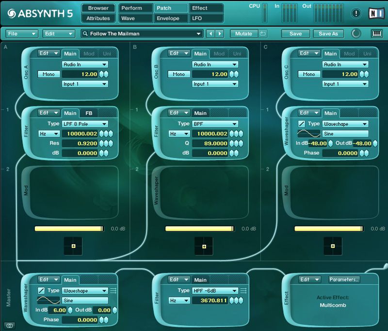 absynth 5 for sound fx