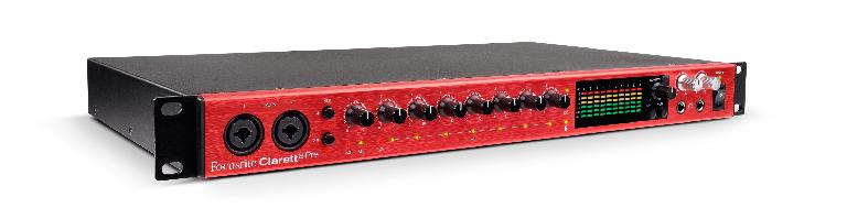 A Focusrite Clarett 8PRE audio interface is up for grabs...