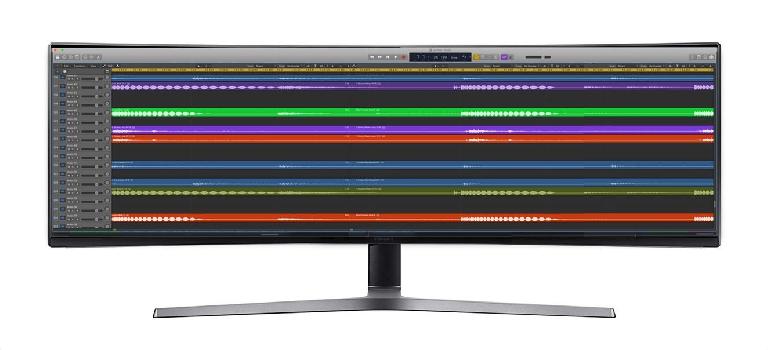 widest samsung monitor